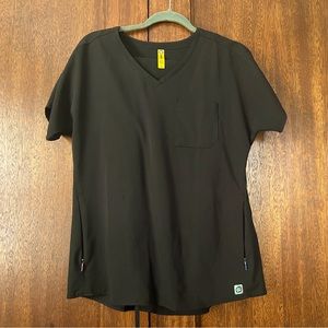 WonderWink black scrubs